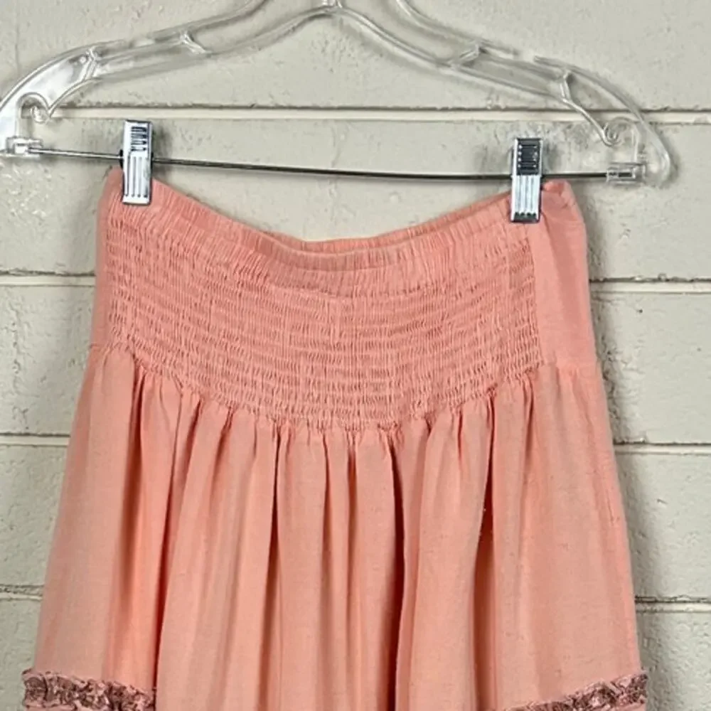 Allison New York Pink Ruffle Skirt size S